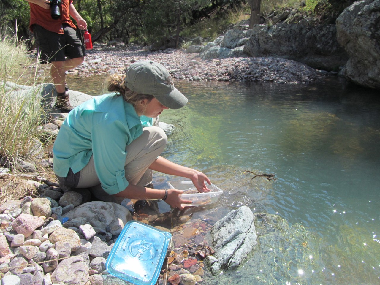 Release in Big Casa Blanca Canyon